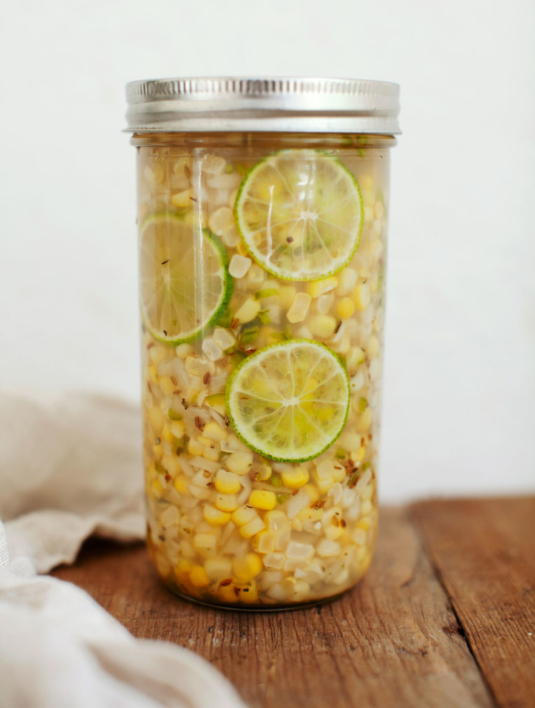 Corn and Lime Pickle